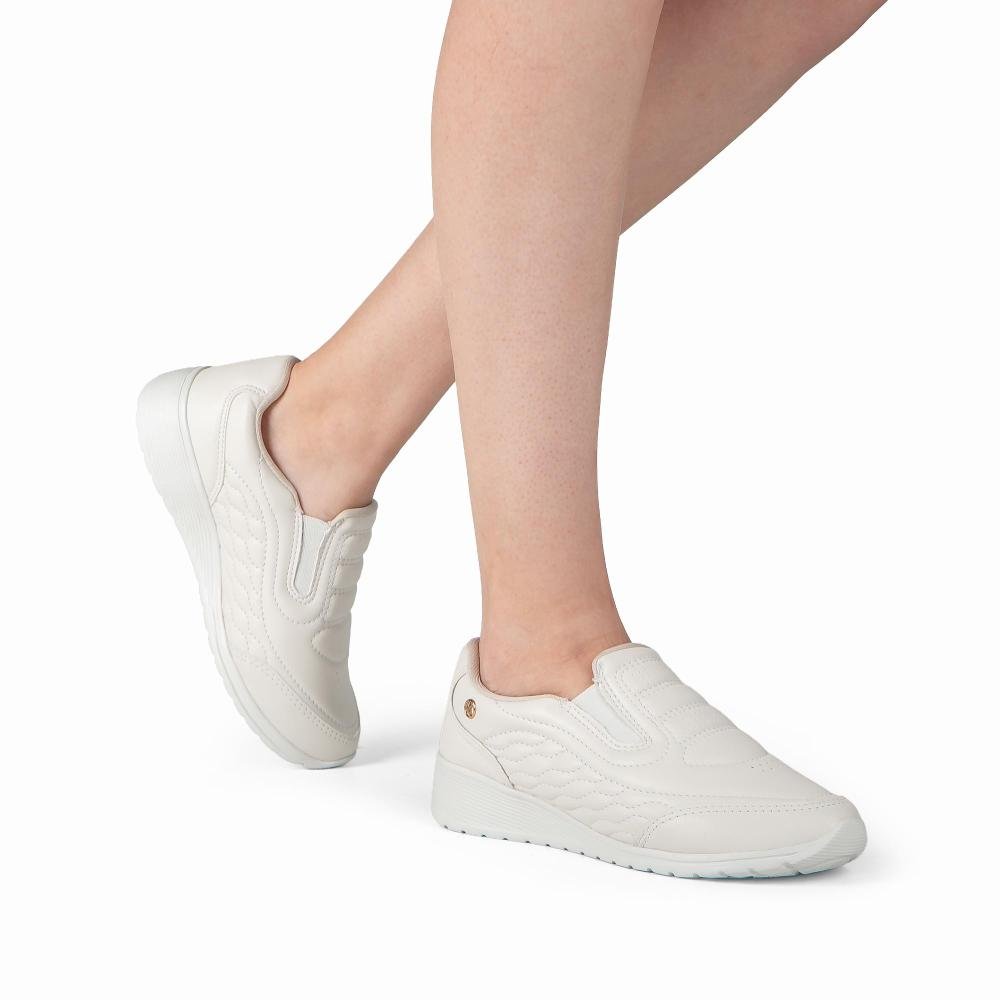 Tênis Kolosh Slip On Feminino C2286A Branco 2