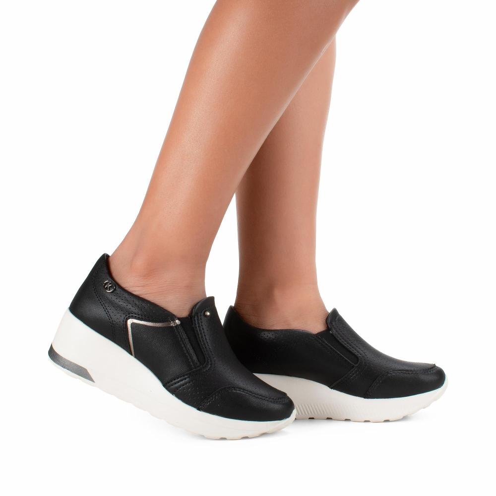Tênis Kolosh Upper Slip On Feminino C1403B Preto 2
