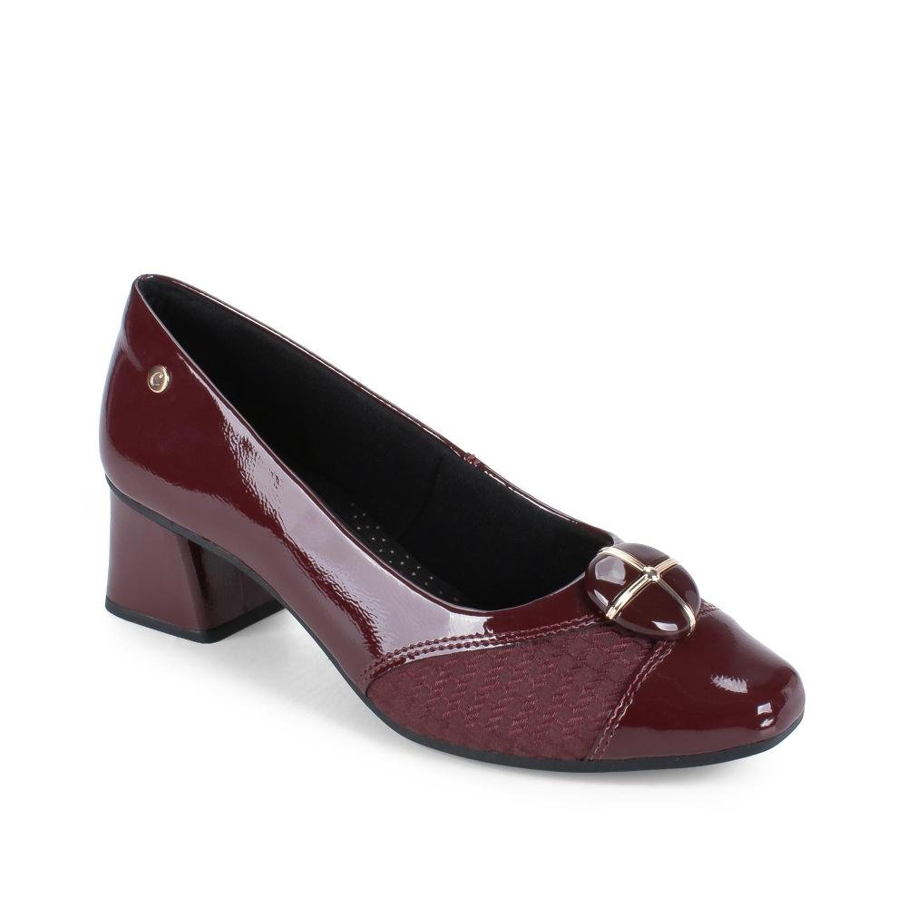 Scarpin Campesí de Salto Bloco Feminino CE481