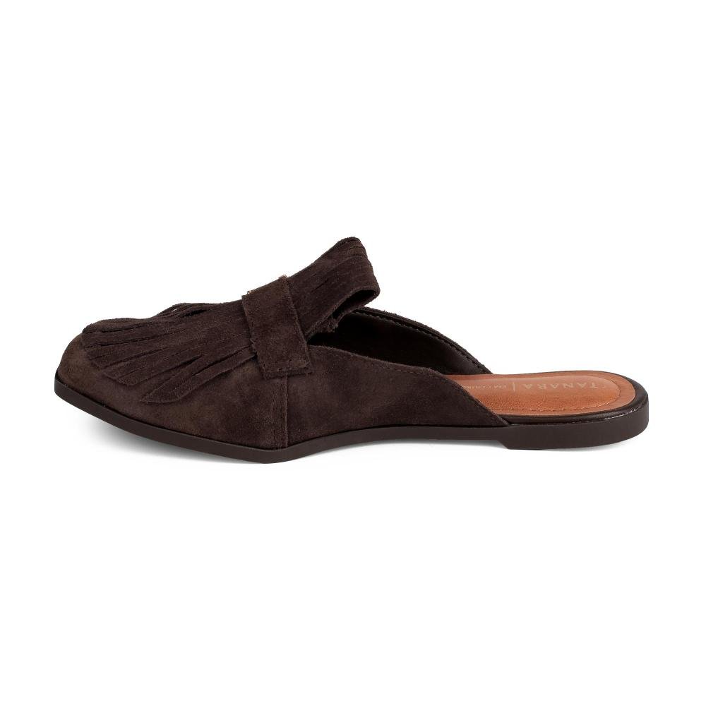 Mule Tanara Em Couro Feminino T9481 Marrom 4