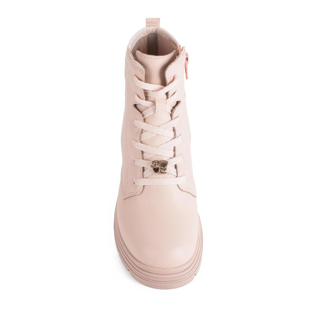 Bota Coturno Pink Cats Infantil V6081 Rosa 5