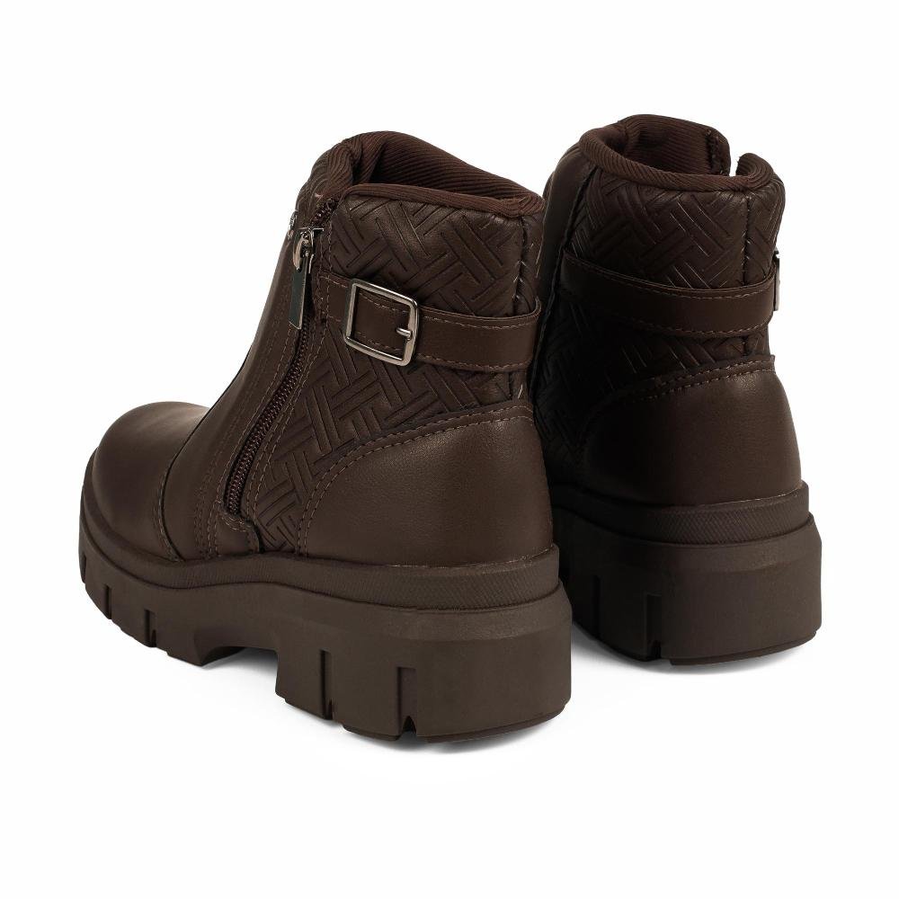 Bota Kolosh de Cano Curto Feminino C3376 Marrom 6
