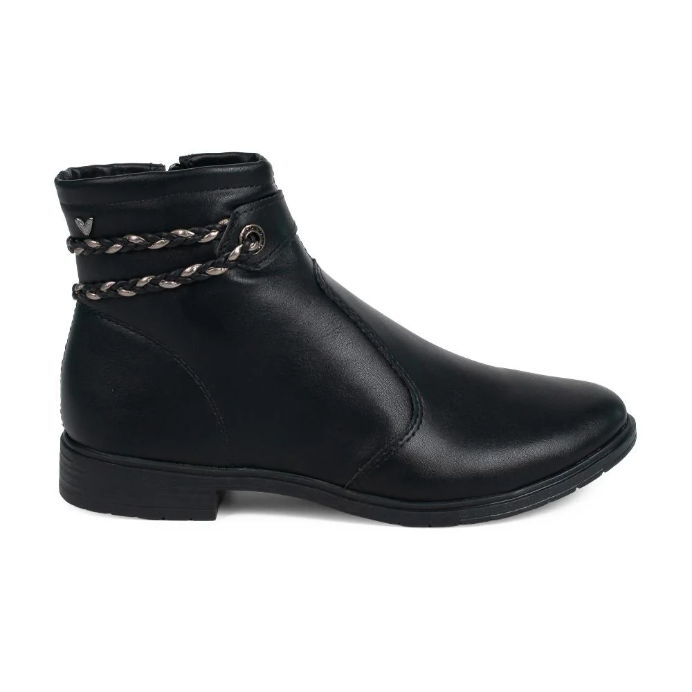 Bota Mississipi de Cano Curto Feminina J0801 Preto 3