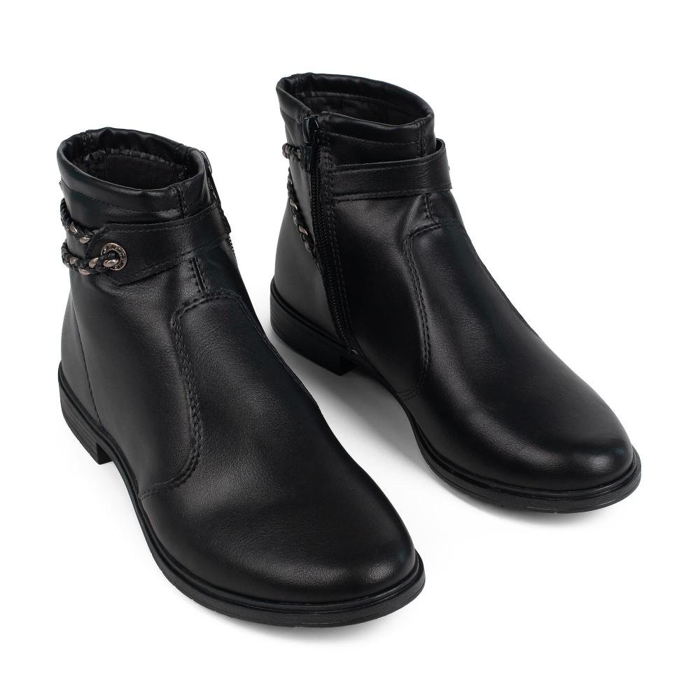 Bota Mississipi de Cano Curto Feminina J0801 Preto 6