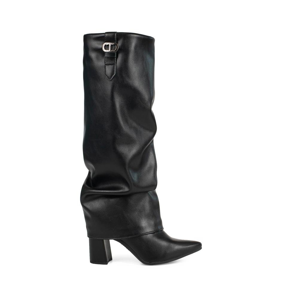 Bota Tanara de Cano Longo Feminina T9565 Preto 3