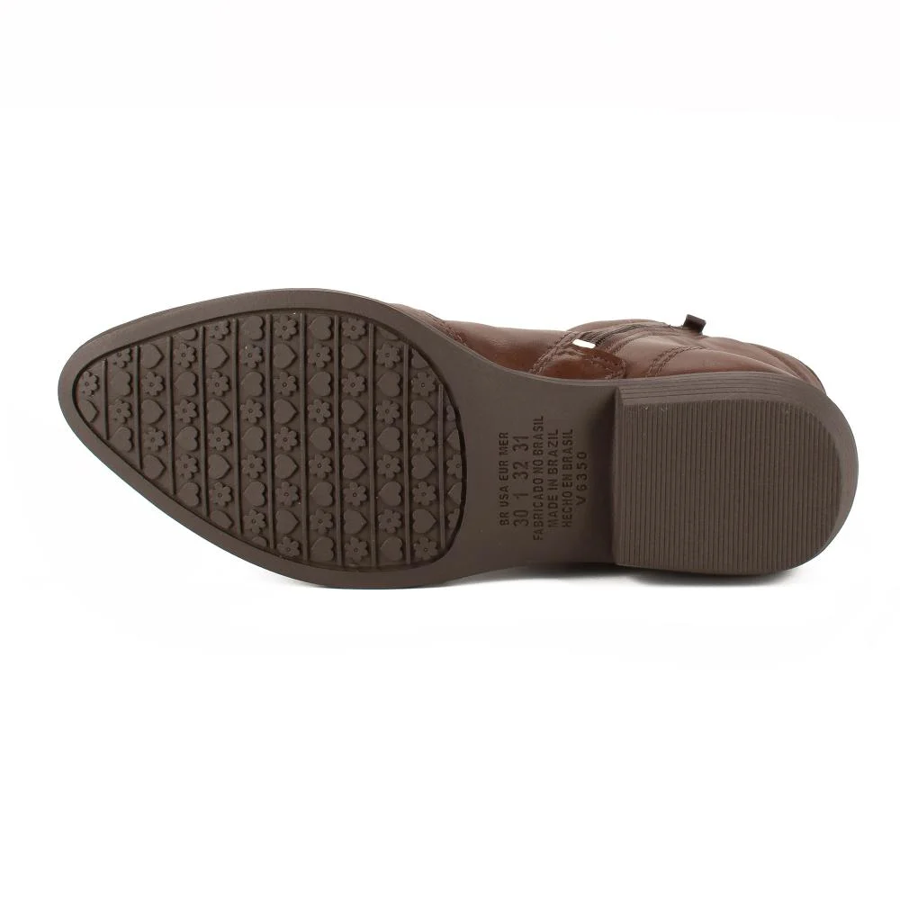 Bota Pink Cats Infantil Country V6352 Café 5