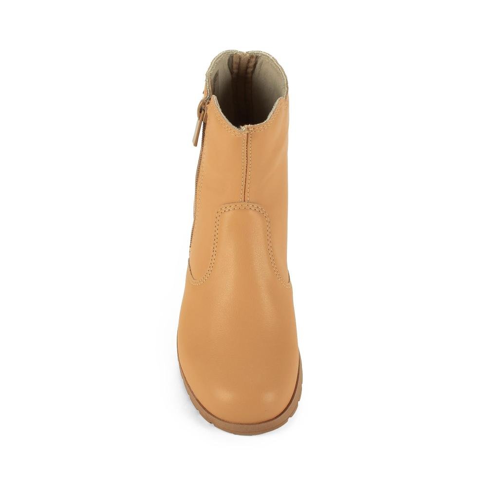 Bota Pink Cats Infantil de Cano Curto V6053 Bege 5