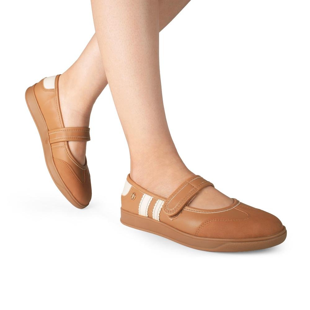 Sapatilha Esportiva Dakota Feminino D0842 Caramelo 2