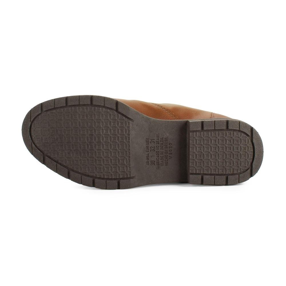 Bota Pink Cats Infantil de Cano Curto V6072 Marrom 4