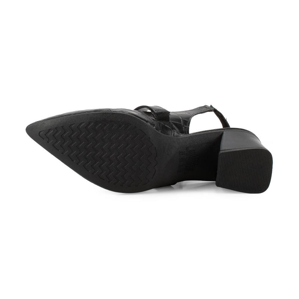 Scarpin Mississipi de Salto Bloco Feminino J1151 Preto 5