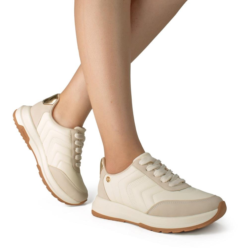 Tênis Dakota Jogging Feminino D2111 Bege 2