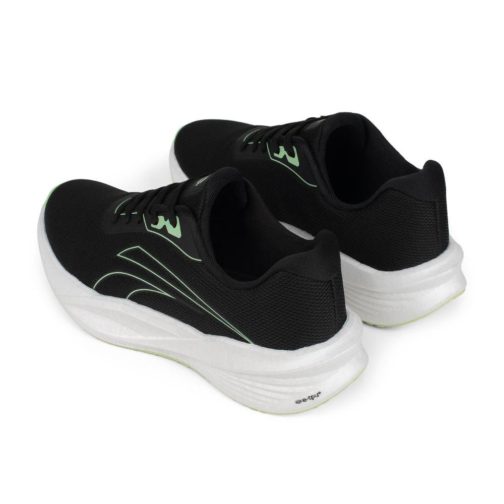 Tênis Kolosh Esportivo Masculino H3763O Preto/verde 6