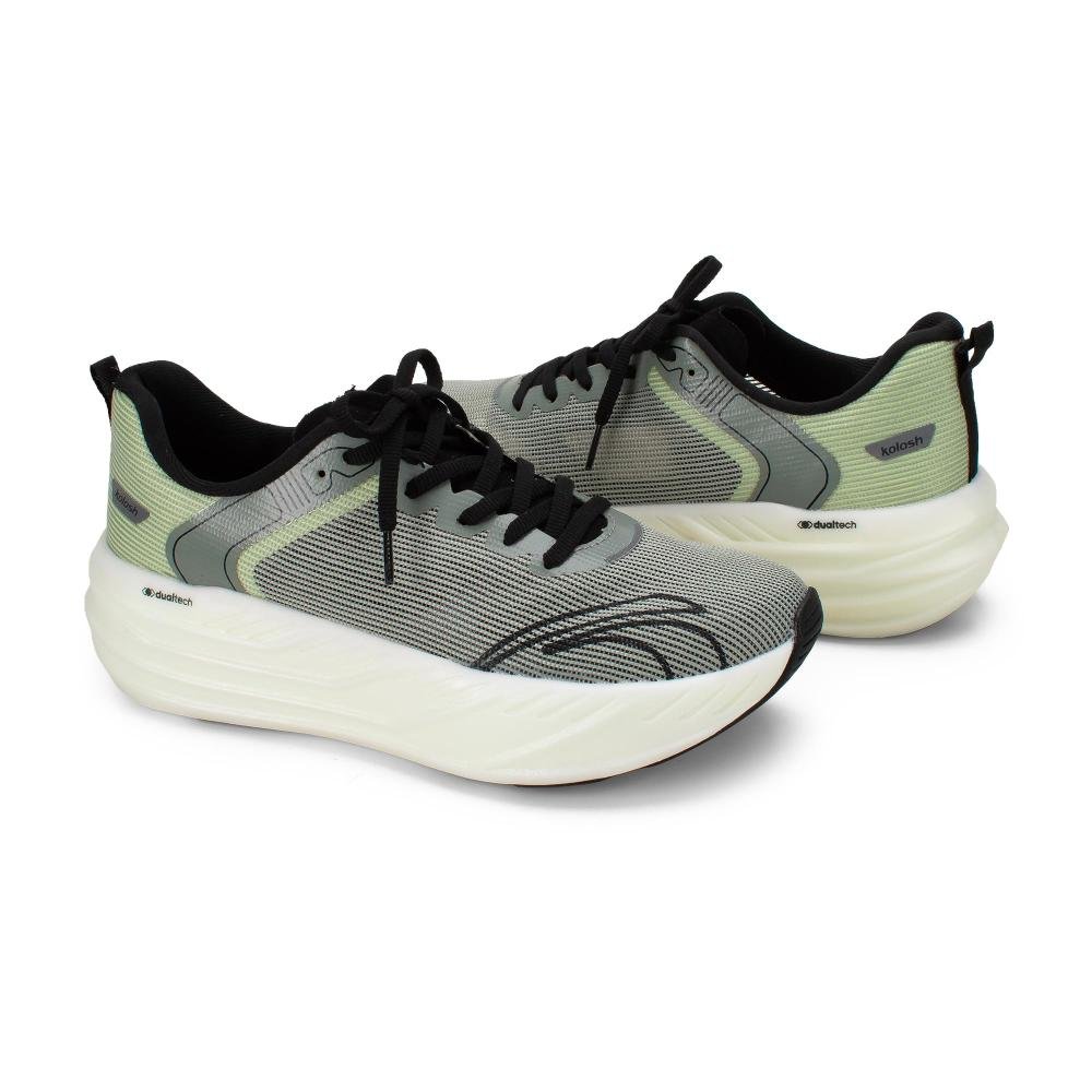 Tênis Kolosh Maxx Esportivo Masculino H3801 Verde 5