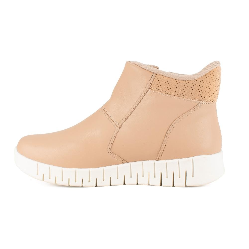 Bota Campesí de Cano Curto Feminina CP986 Bege 4
