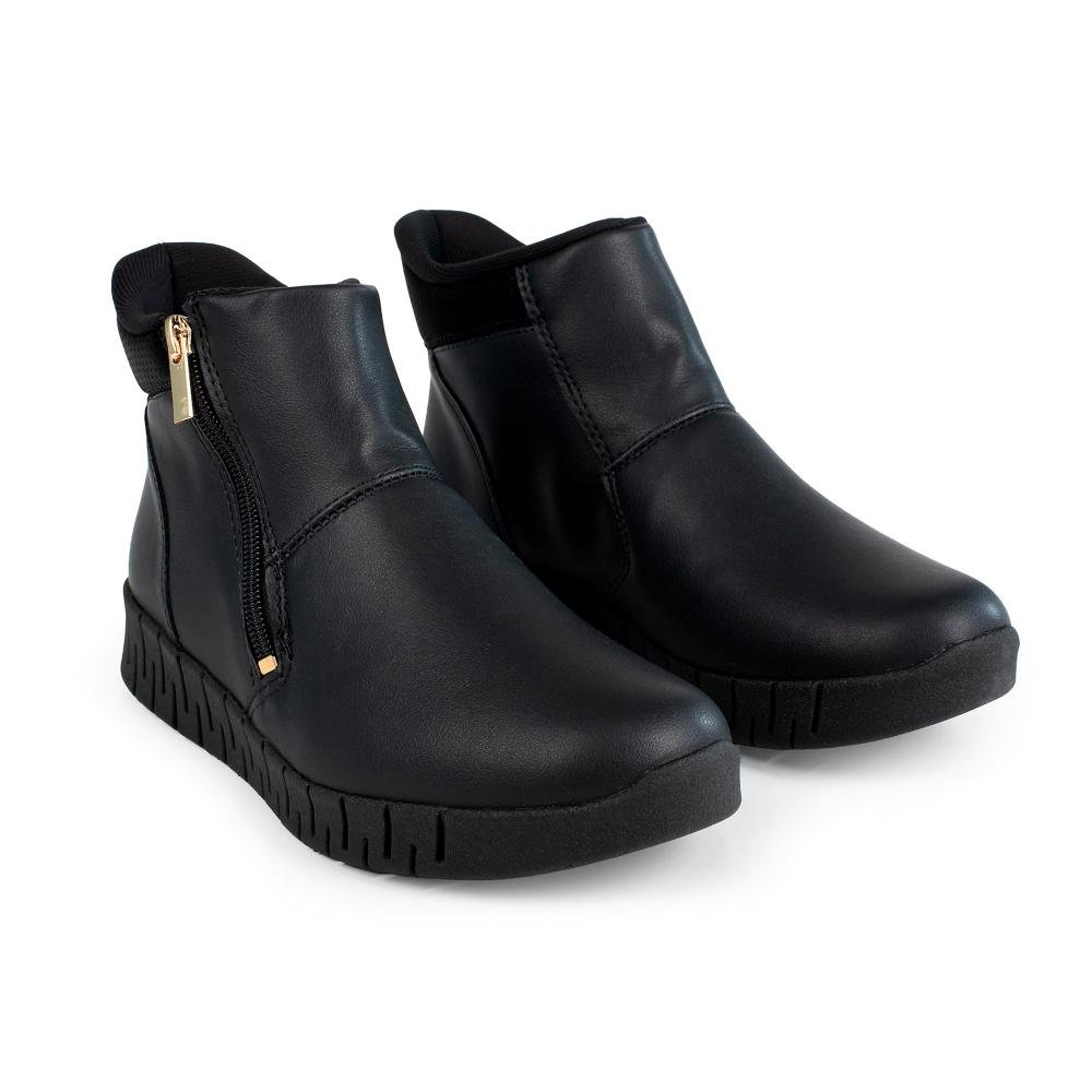 Bota Campesí de Cano Curto Feminina CP986 Preto 6