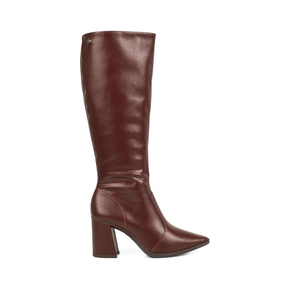 Bota Dakota de Cano Longo Feminina D2172 Bordô 3