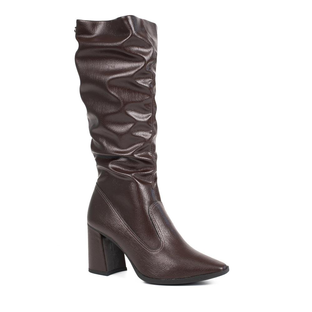 Bota Dakota de Cano Longo Feminina D2173 Café 1