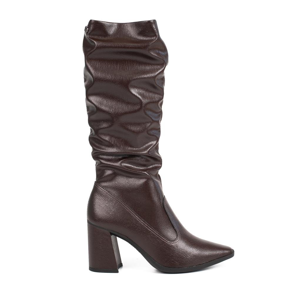 Bota Dakota de Cano Longo Feminina D2173 Café 3