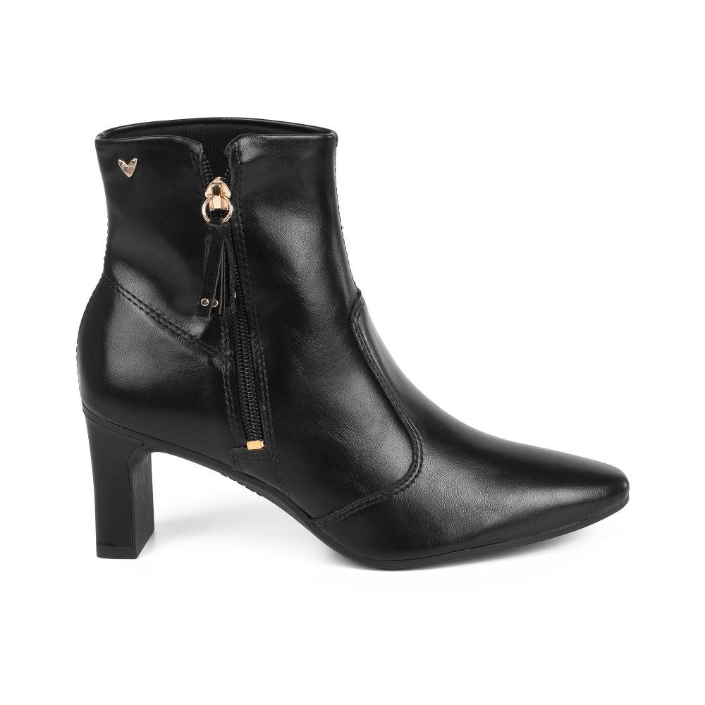 Bota Mississipi de Cano Curto Feminina J1032 Preto 3