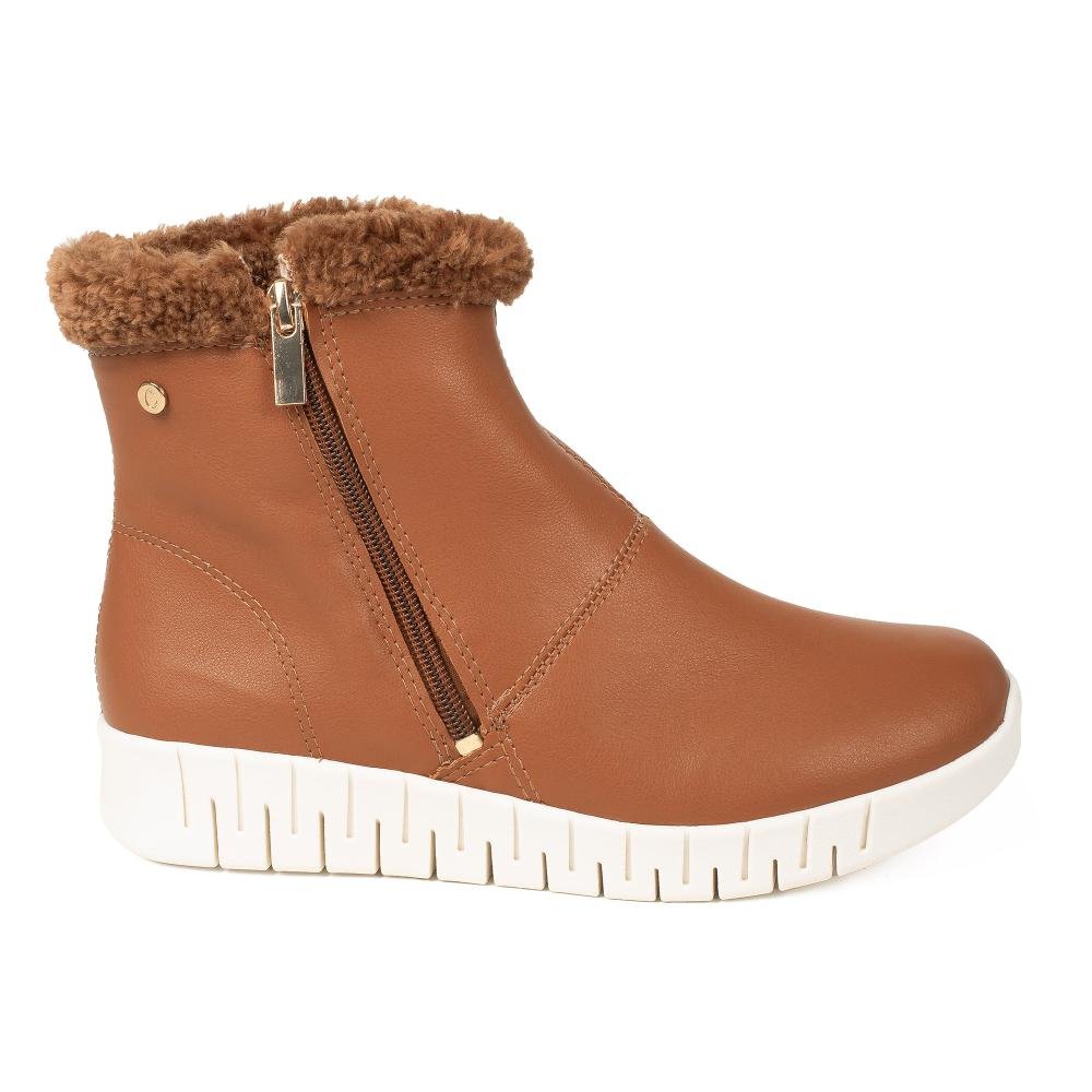 Bota Campesí de Cano Curto Feminina CP984 Marrom 3