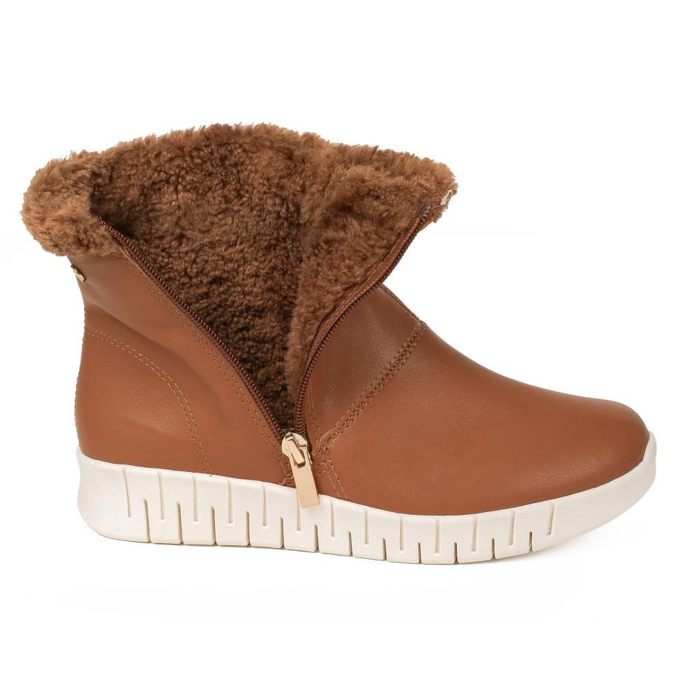 Bota Campesí de Cano Curto Feminina CP984 Marrom 4