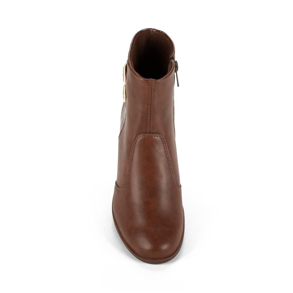 Bota Campesí de Cano Curto Feminina CE332 Marrom 6