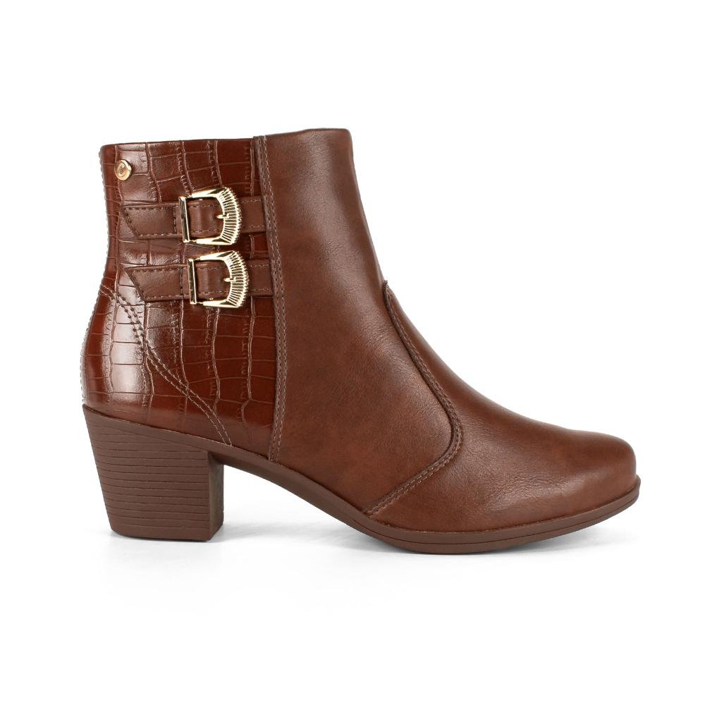 Bota Campesí de Cano Curto Feminina CE332 Marrom 3