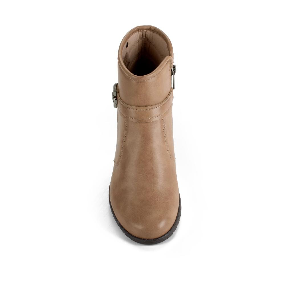 Bota Dakota de Cano Curto Feminina D2183 Marrom claro 6