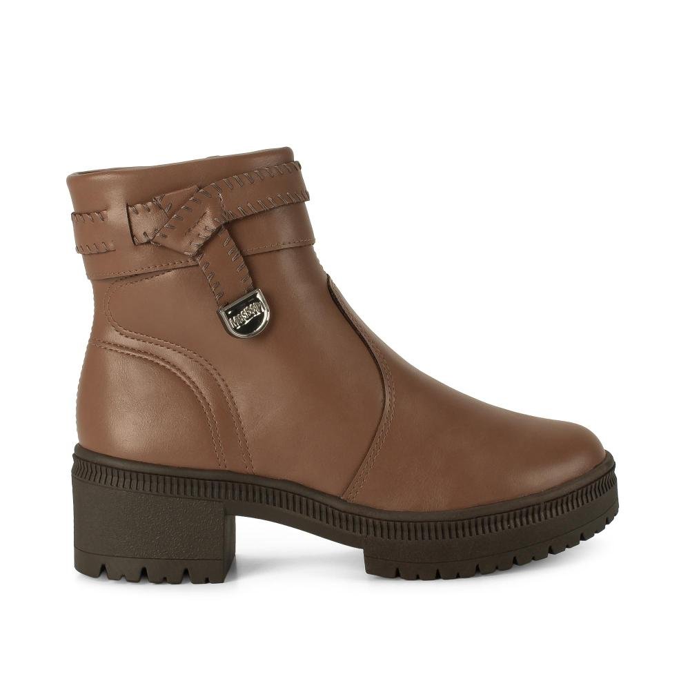 Bota Mississipi de Cano Curto Feminina J0822 Marrom 3