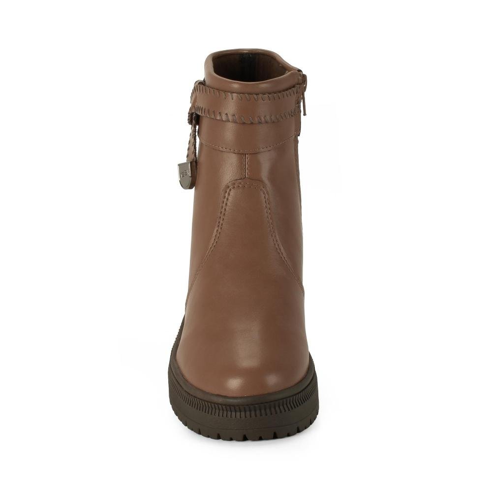 Bota Mississipi de Cano Curto Feminina J0822 Marrom 6