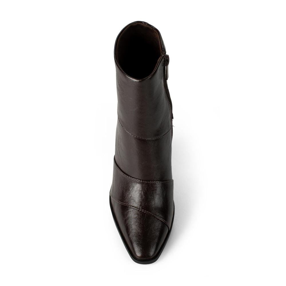 Bota Dakota de Cano Curto Feminina D2391 Café 6