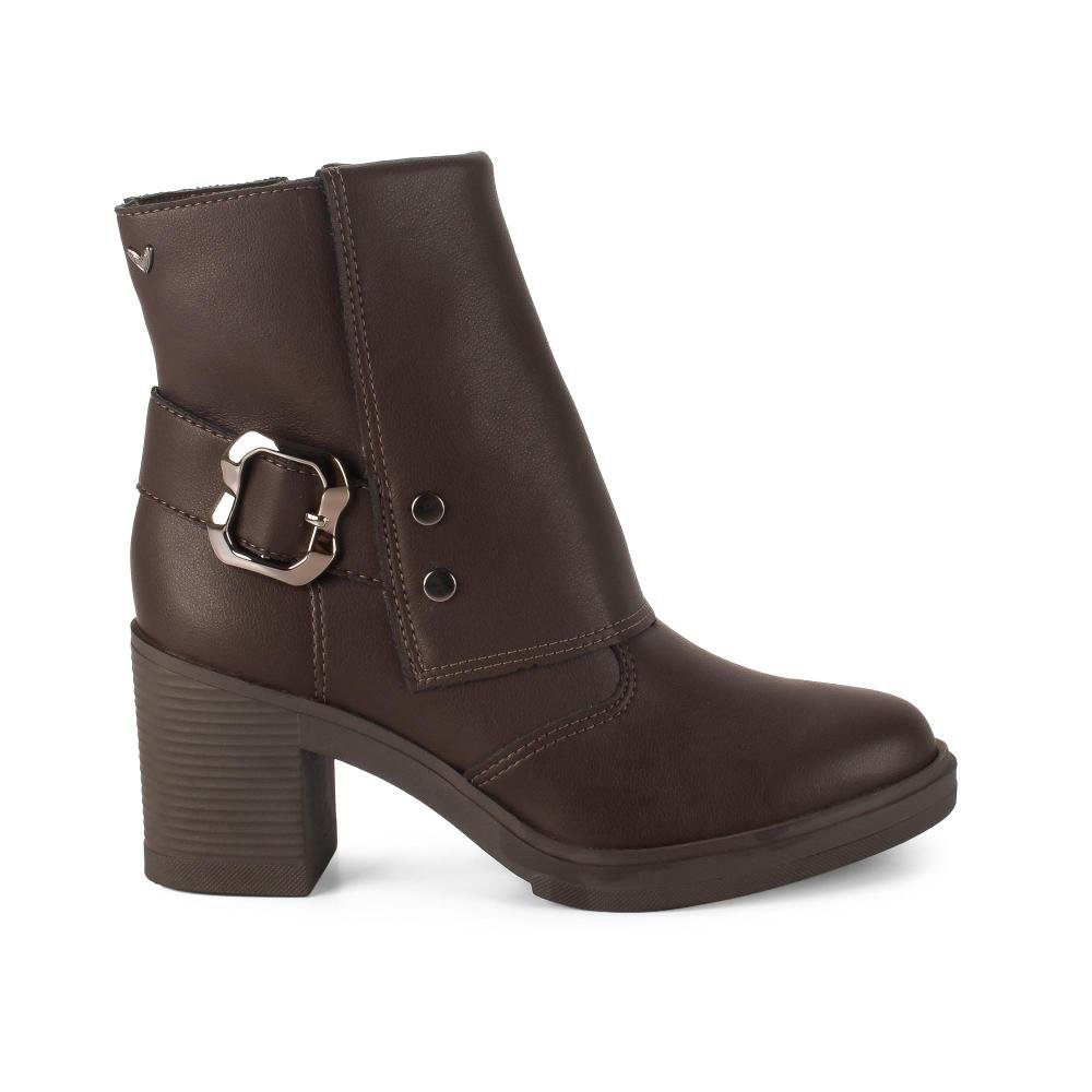 Bota Mississipi de Cano Curto Feminina J1042 Café 3
