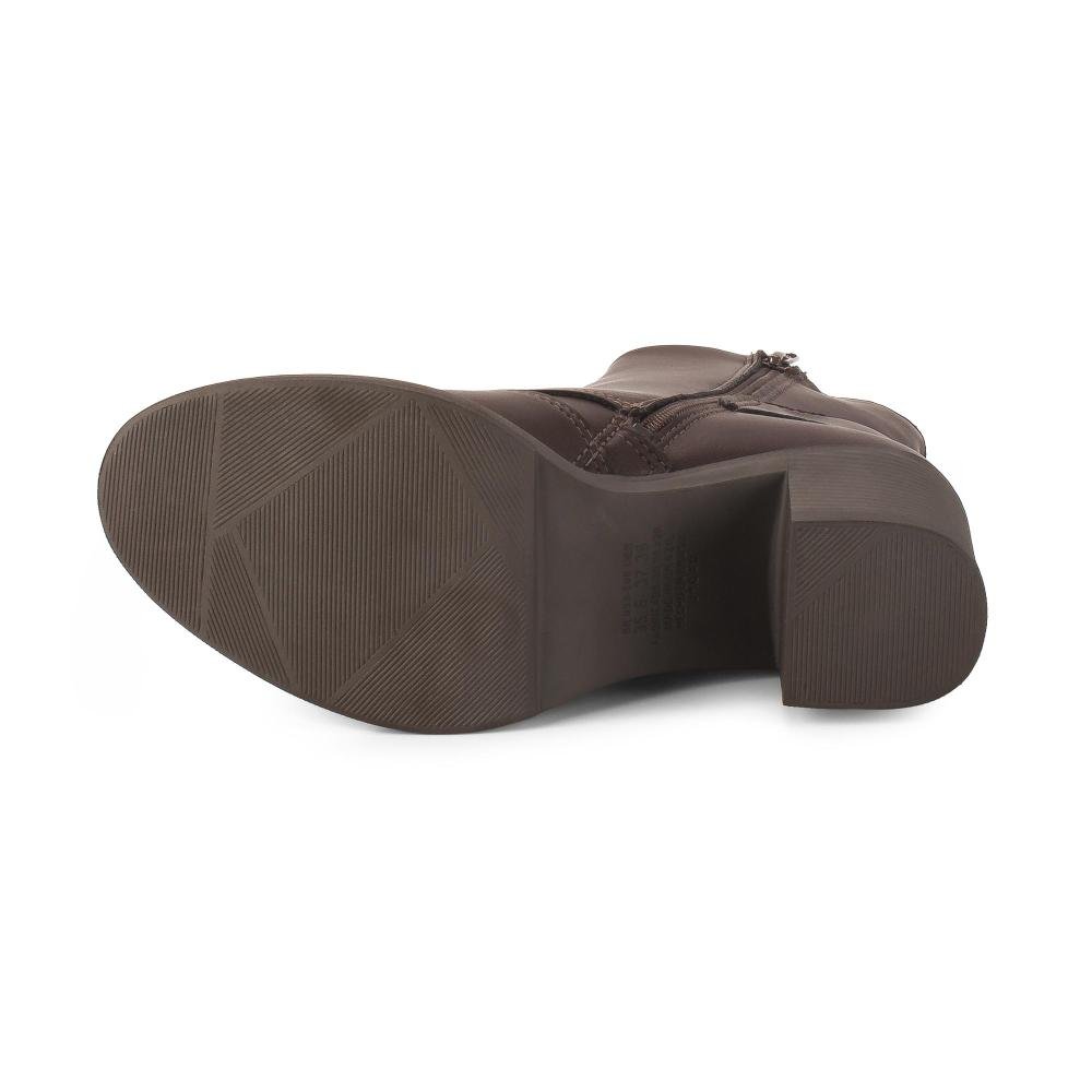 Bota Mississipi de Cano Curto Feminina J1042 Café 5