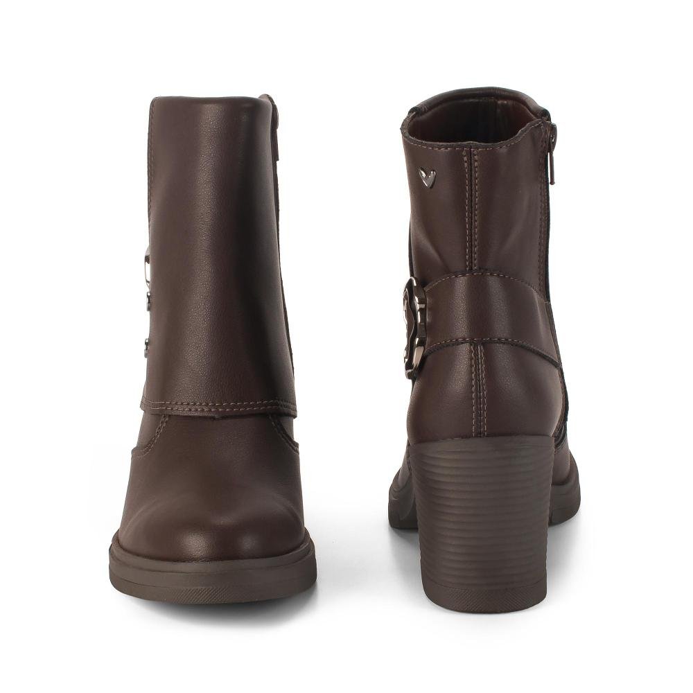 Bota Mississipi de Cano Curto Feminina J1042 Café 6