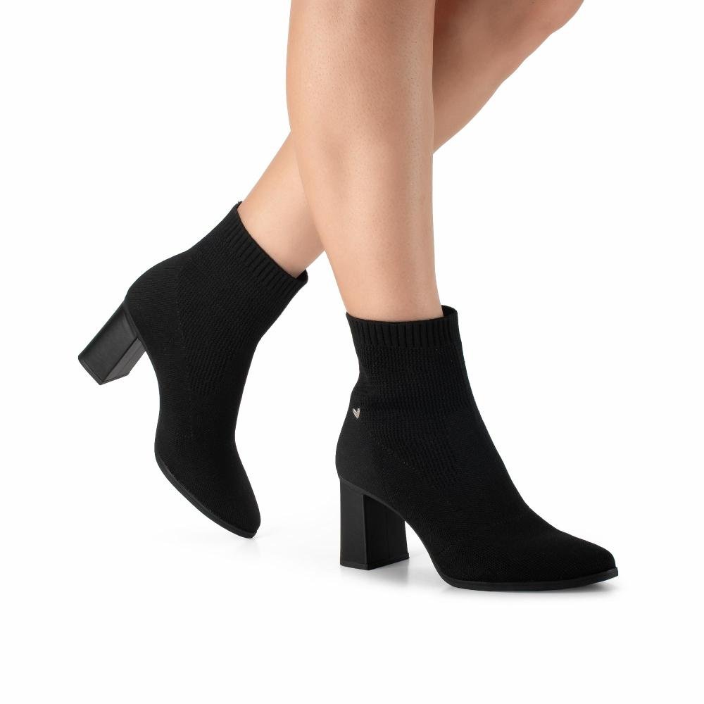 Bota Mississipi de Cano Curto Feminina J0354 Preto 2