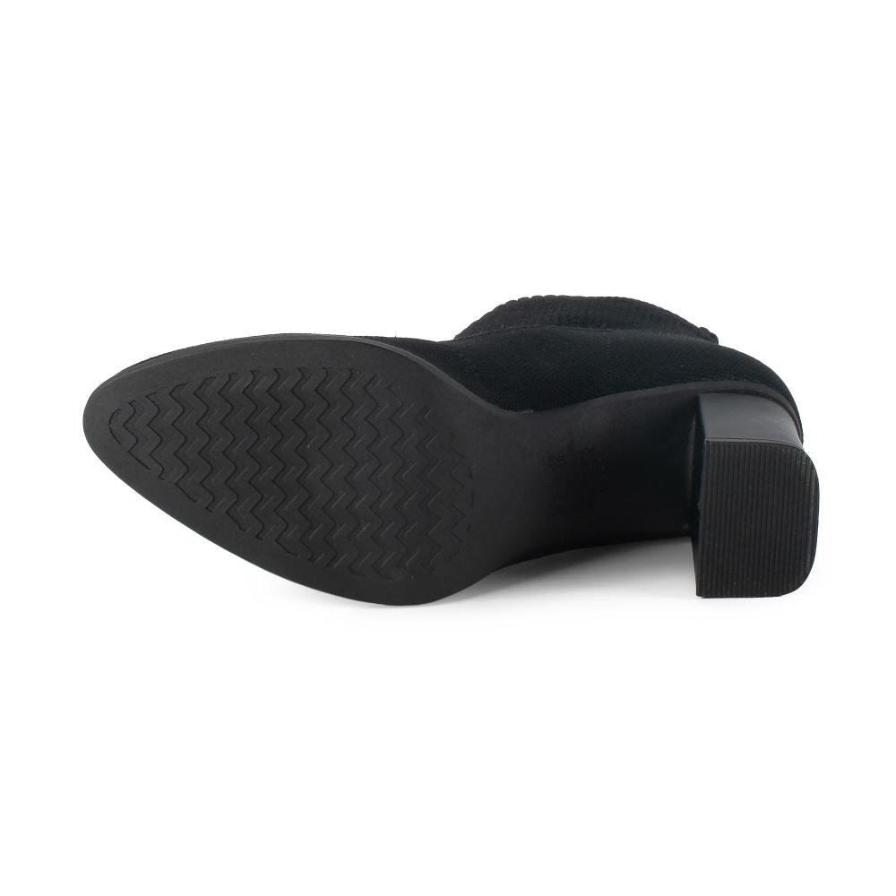 Bota Mississipi de Cano Curto Feminina J0354 Preto 5