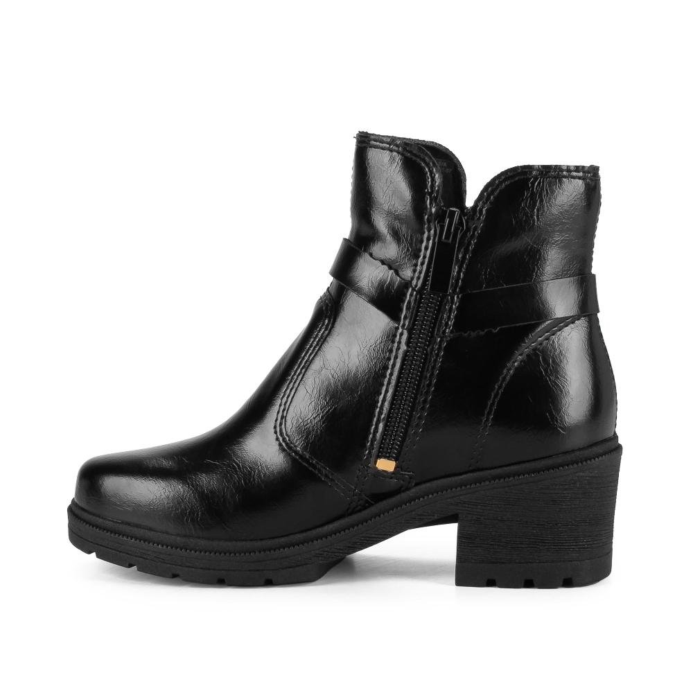 Bota Pink Cats Infantil de Cano Curto V6391 Preto 3