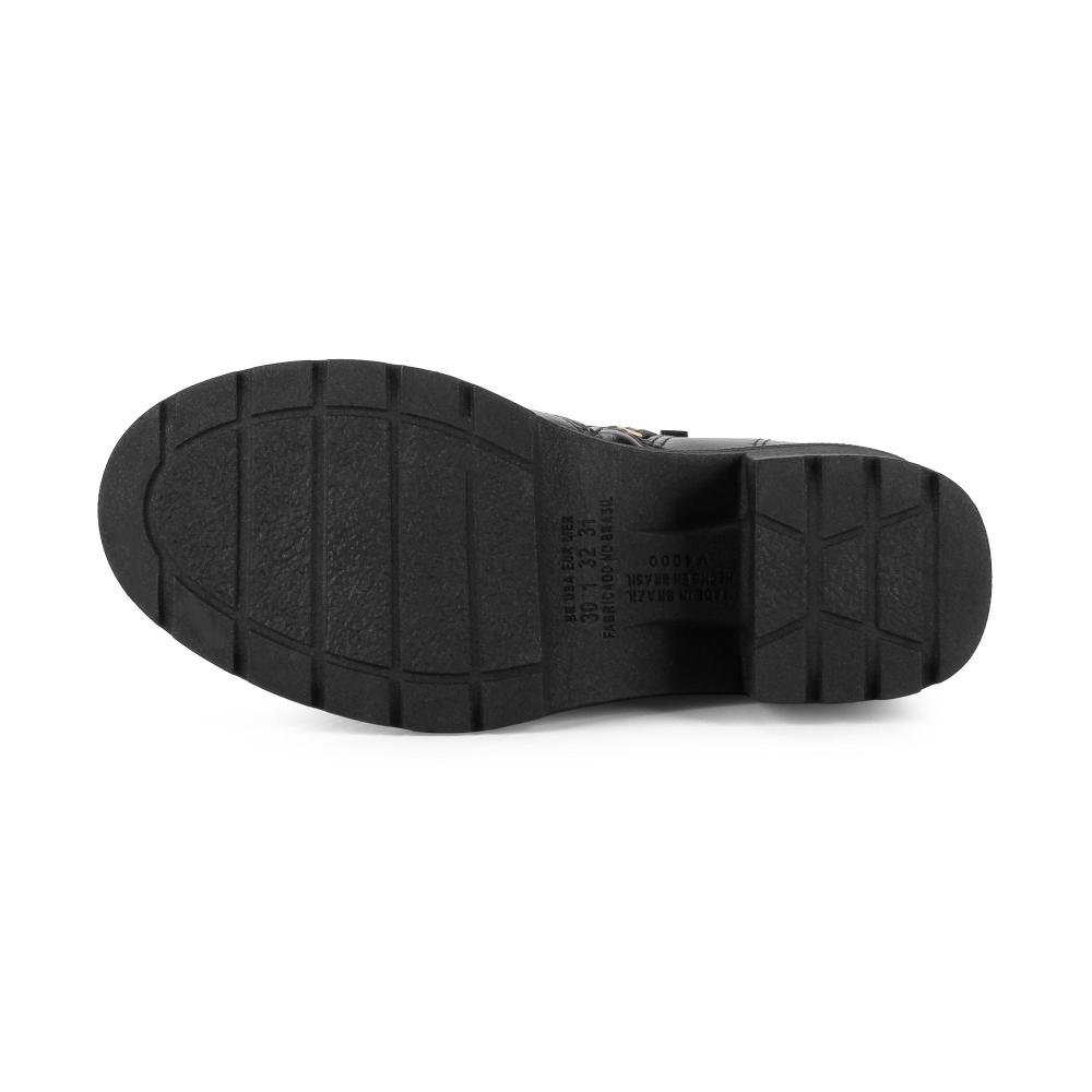 Bota Pink Cats Infantil de Cano Curto V6391 Preto 4
