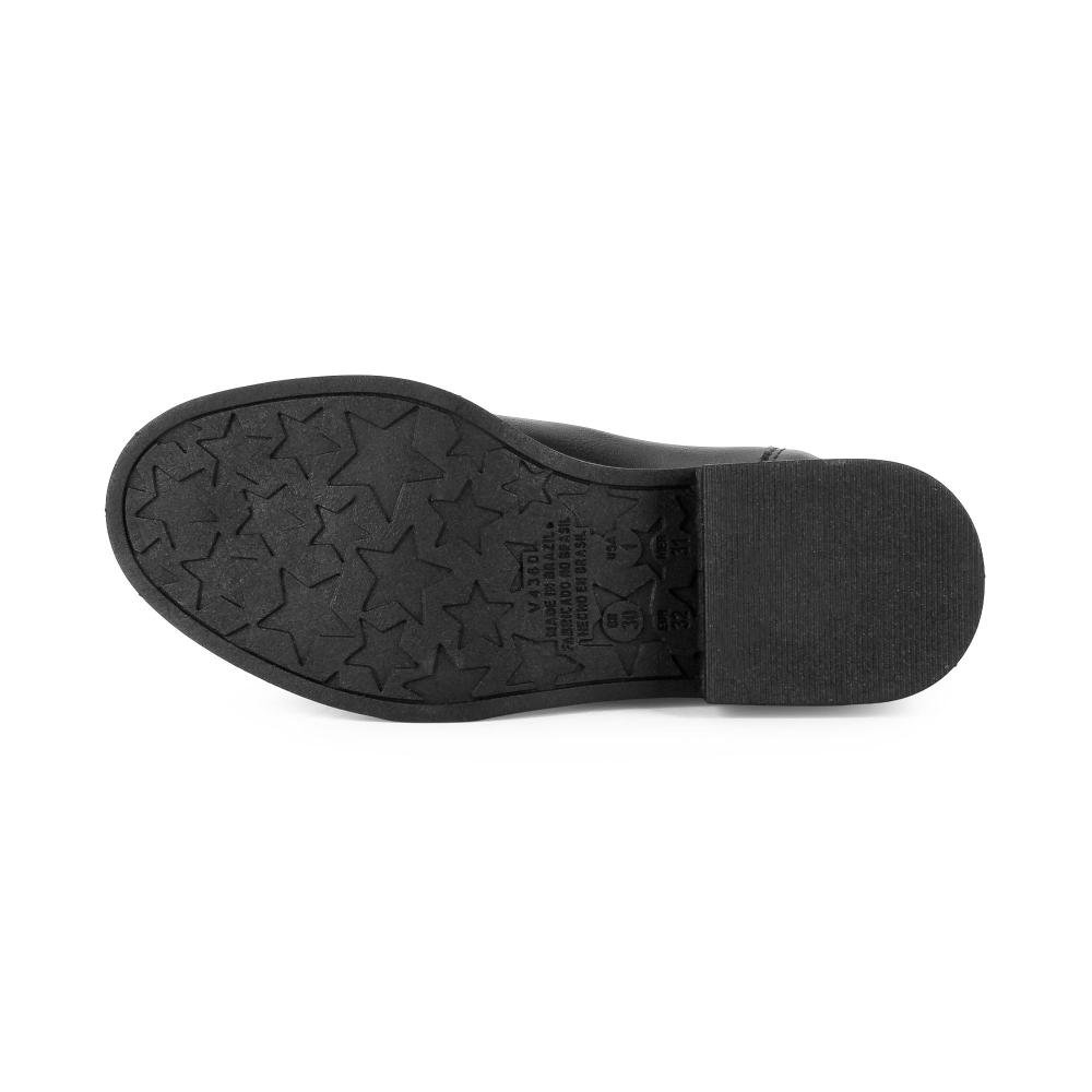 Bota Pink Cats Infantil de Cano Curto V6361 Preto 4