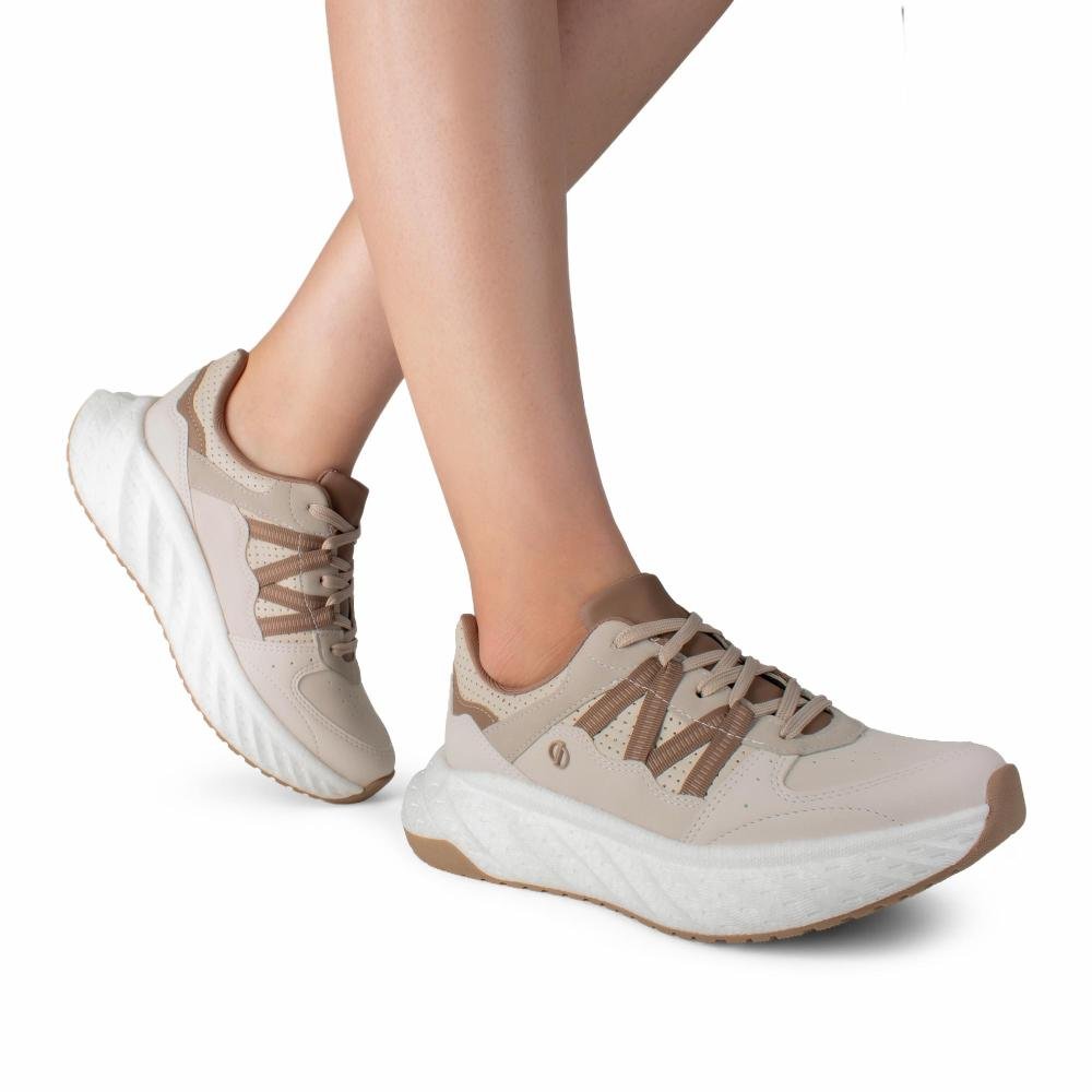 Dad Sneaker Dakota Feminino D2231 Bege 3