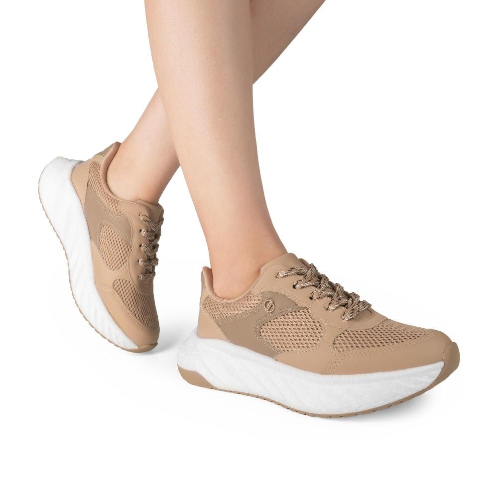 Dad Sneaker Dakota Feminino D2232 Marrom Claro 2