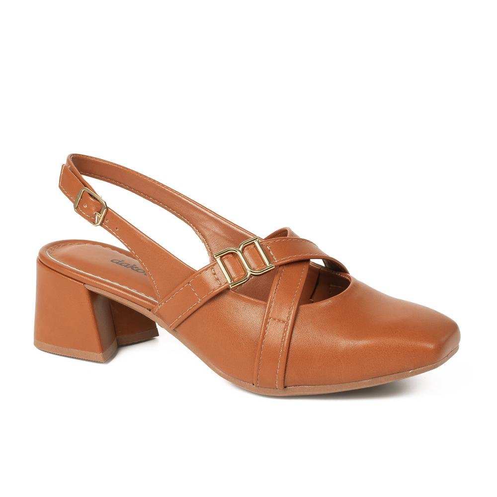Sapato Dakota de Salto Bloco Feminino D2363