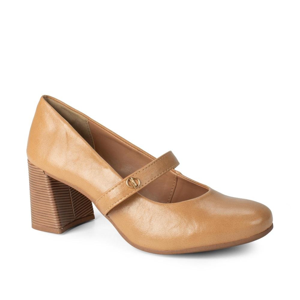 Sapato Dakota de Salto Bloco Feminino D2323