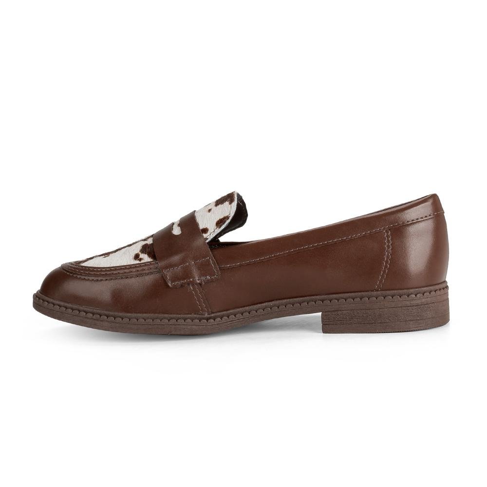 Sapato Dakota Loafer Feminino D2621 Marrom 4