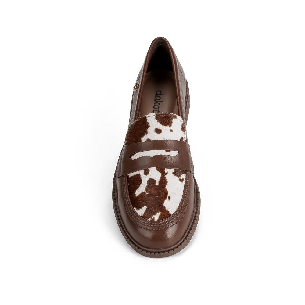 Sapato Dakota Loafer Feminino D2621 Marrom 6