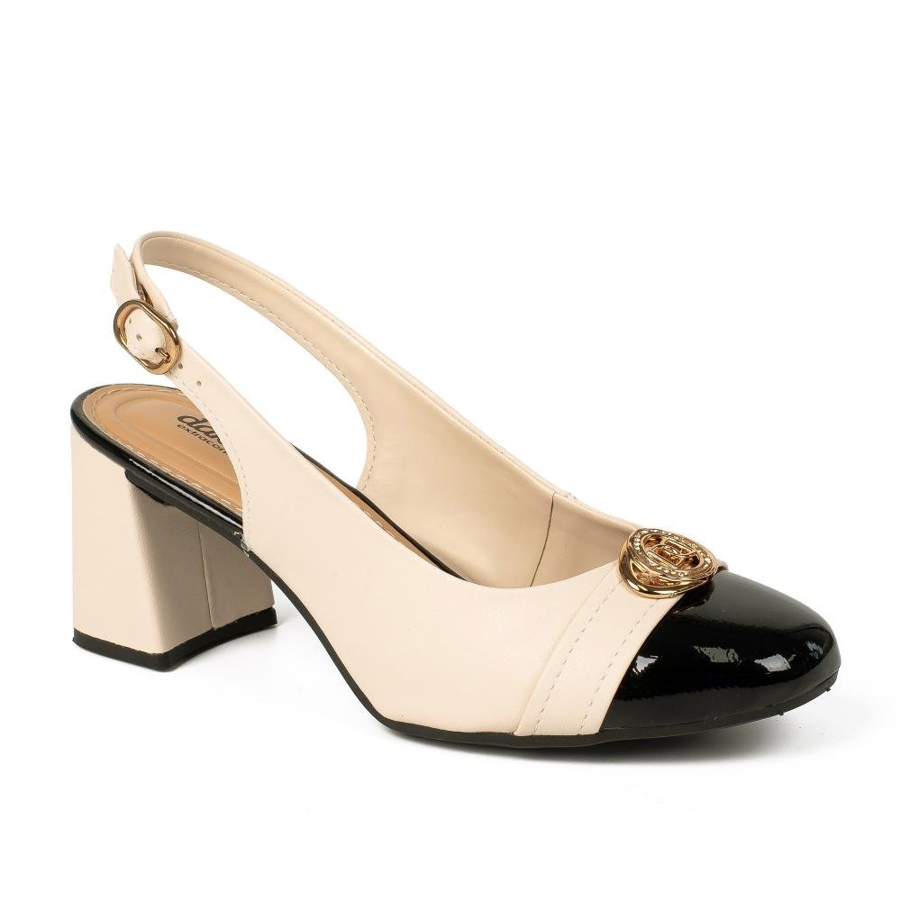 Sapato Dakota de Salto Bloco Feminino D2322