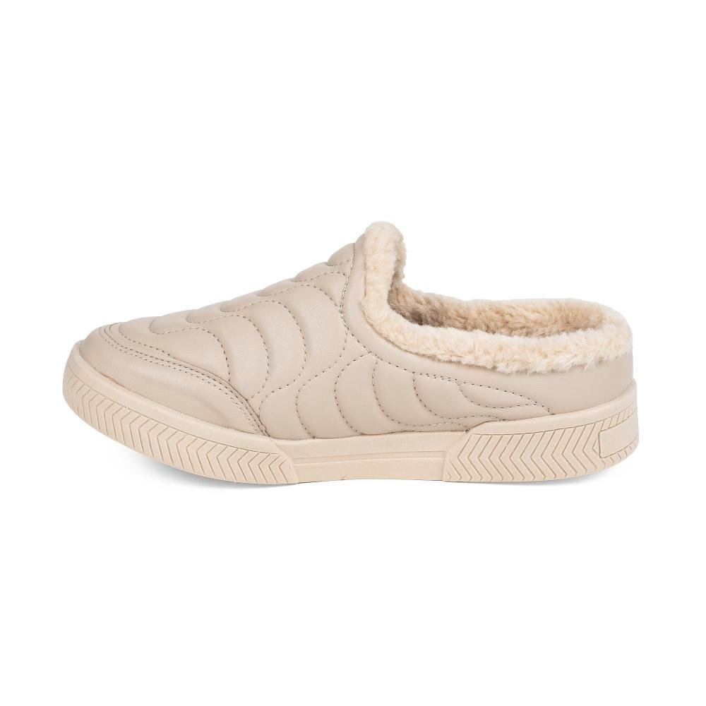 Tênis Kolosh Babouche Com Pelos Feminino C3015B Bege 3