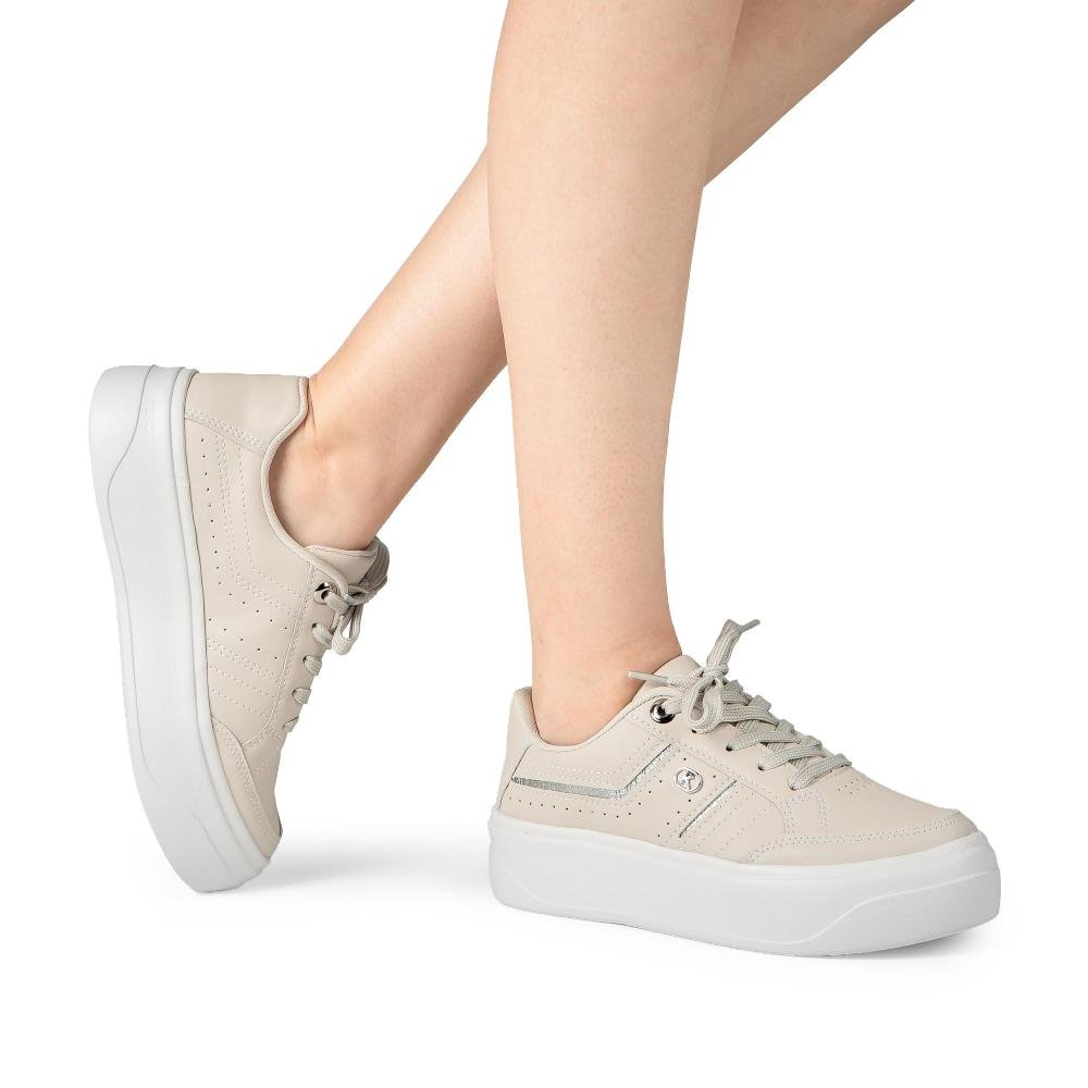 Tênis Kolosh Casual Feminino C4323 Areia 2