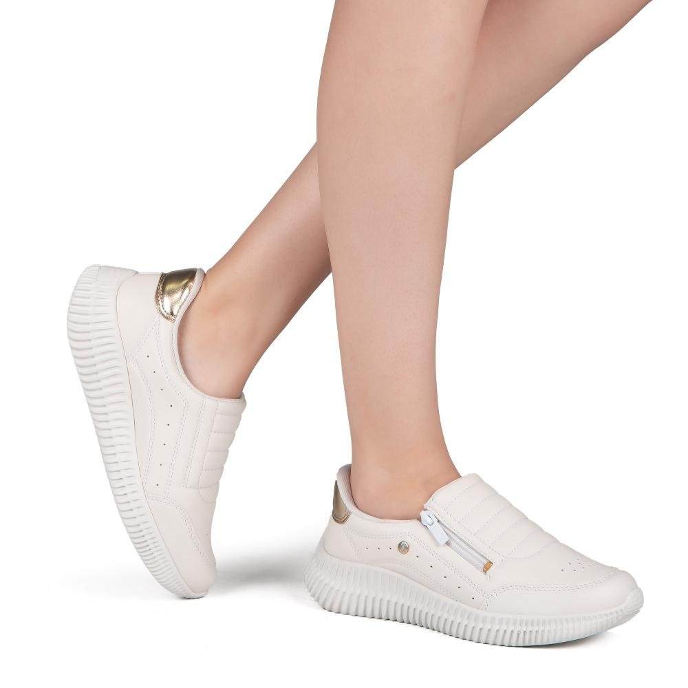 Tênis Campesí Casual Feminino CE511 Branco 2