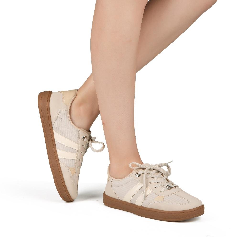 Tênis Dakota Casual Feminino D2291 Bege 2